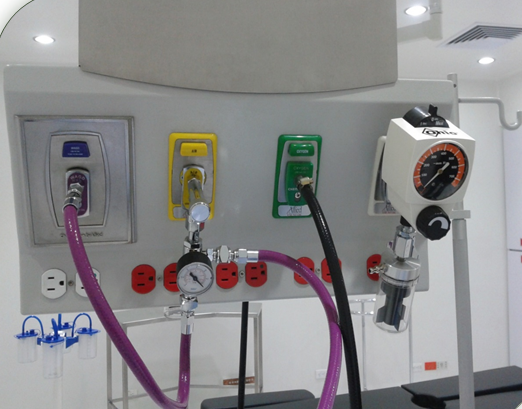 Mantenimiento dirigido a Centrales para vacío en instalaciones hospitalarias para gases medicinales.
